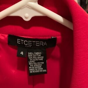 Etcetera Women's Blazer - Vibrant Red